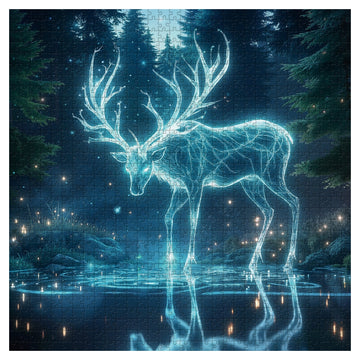 Mystic Deer Jigsaw Puzzle 1000 Piece